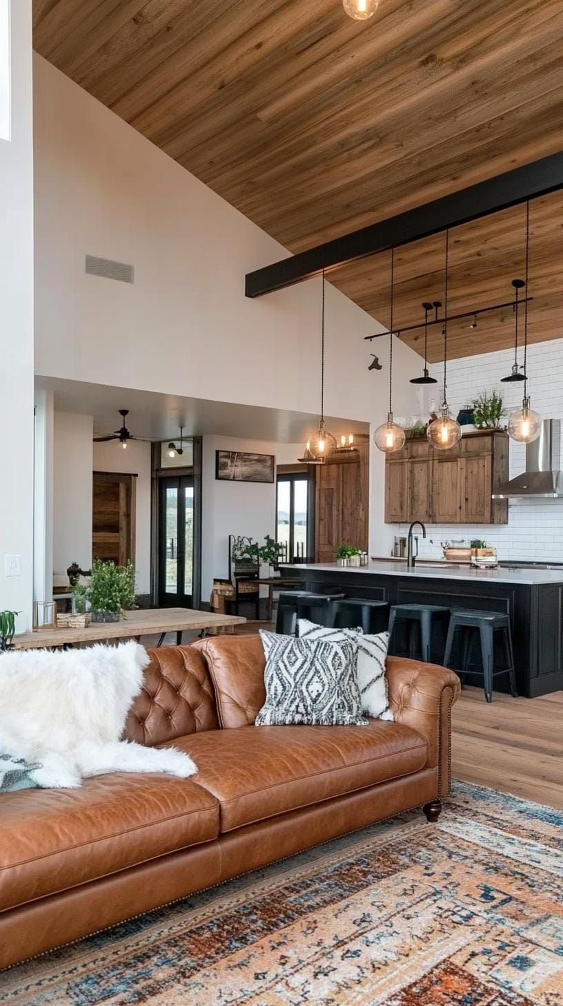 9. Industrial Touches Using Edison Bulb Fixtures - photo 3