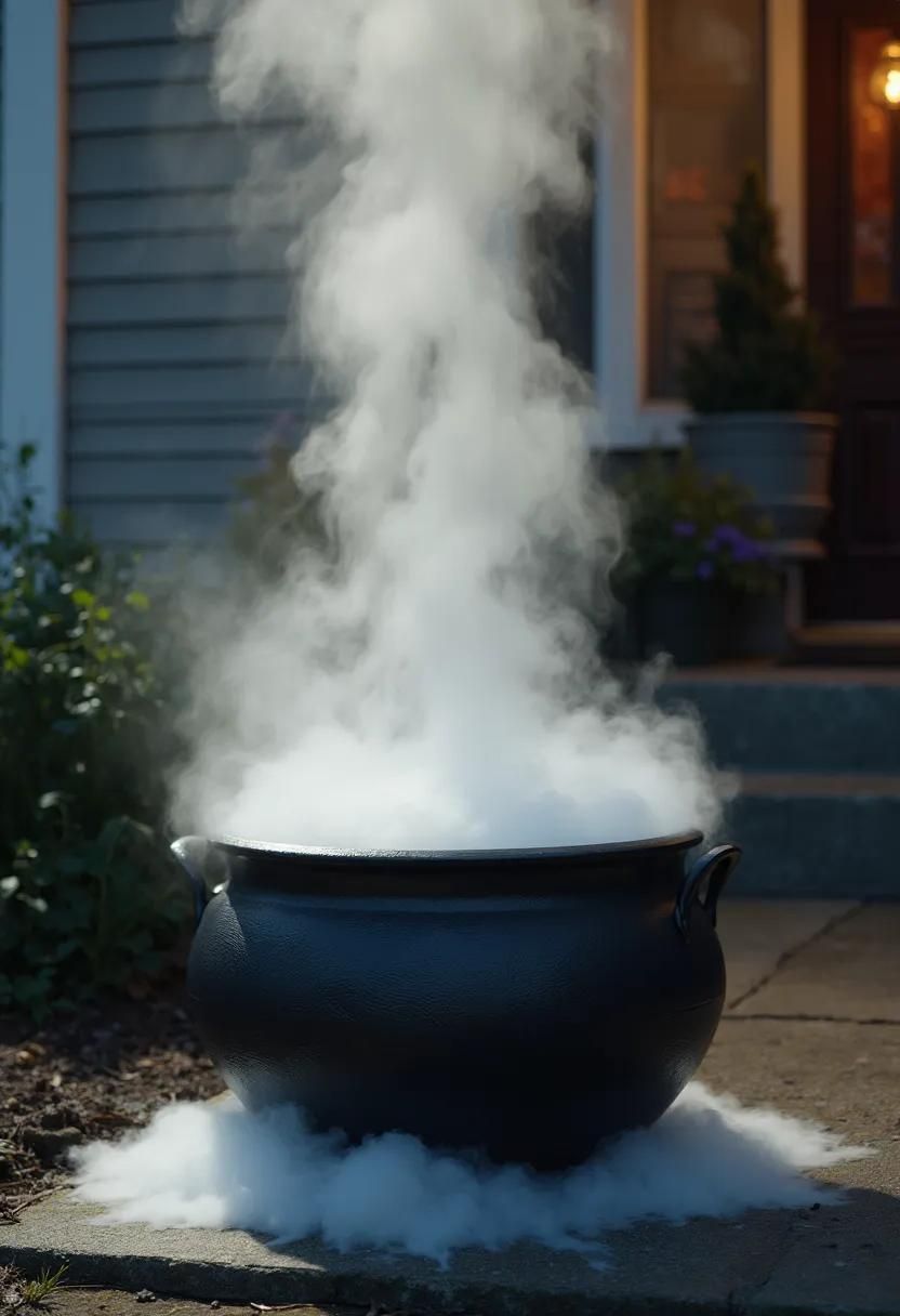 15. Spooky Cauldron Decor Ideas