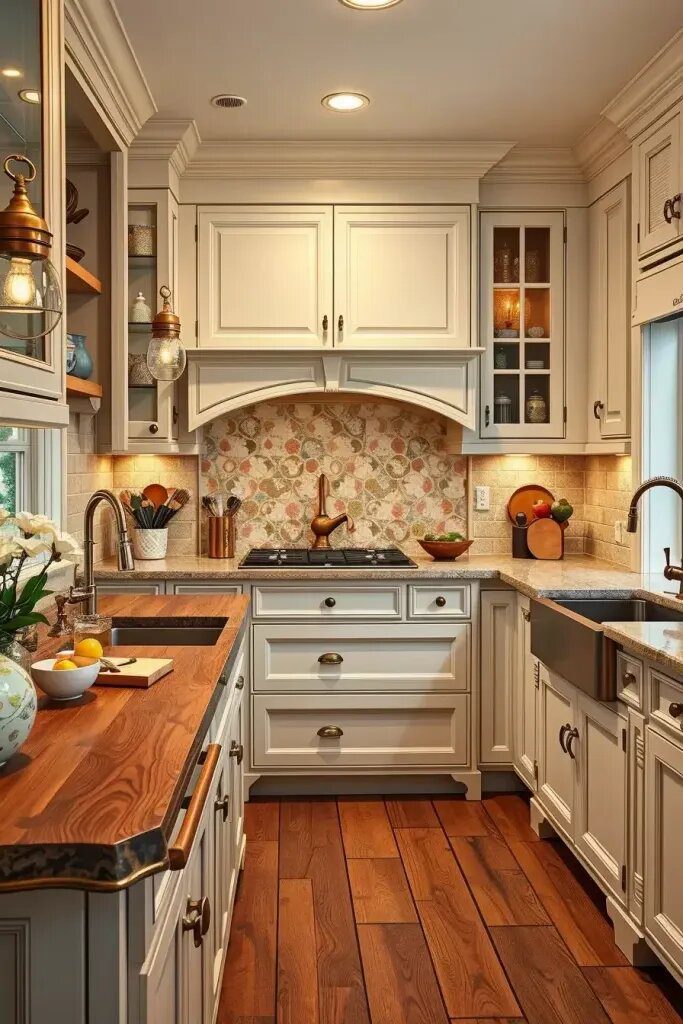 Rustic Walnut Countertops With Refined Details - photo 2