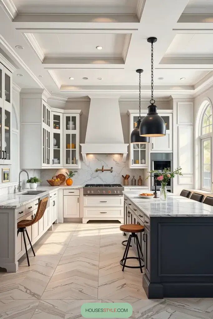 Stylish Gray Kitchen Islands Worth Considering