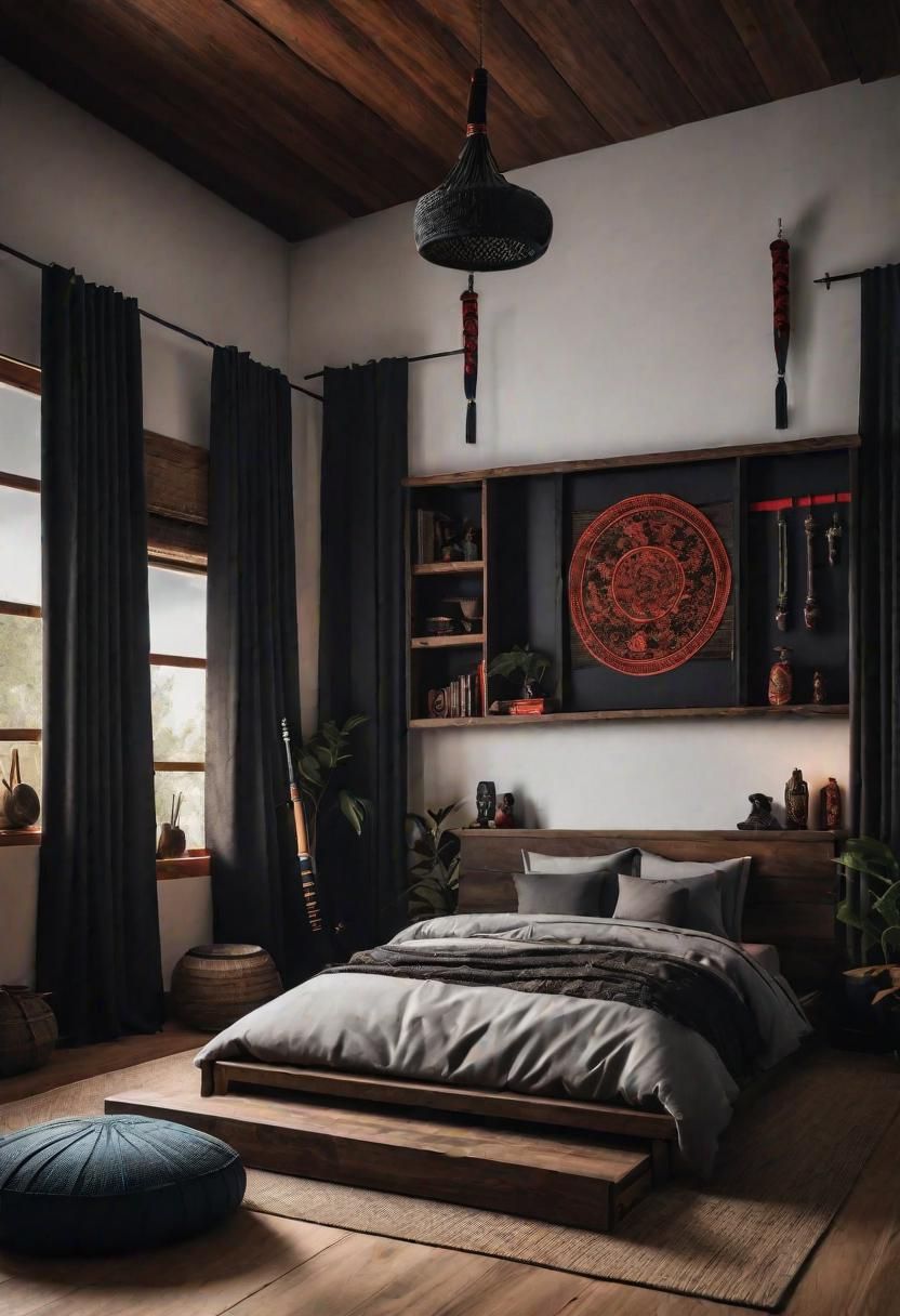 16. Ninja-Themed Teen Boy Bedroom - photo 2