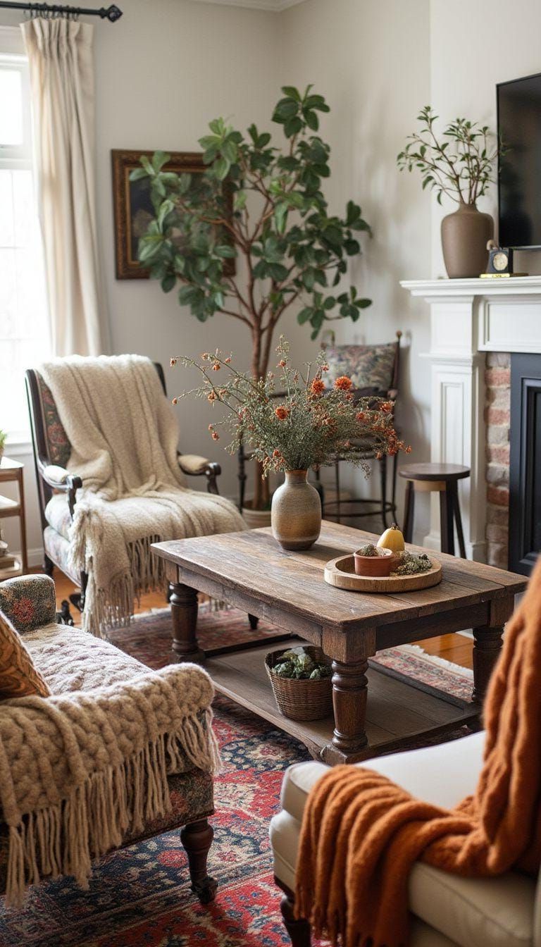 2. Reclaimed Wood Rustic Style