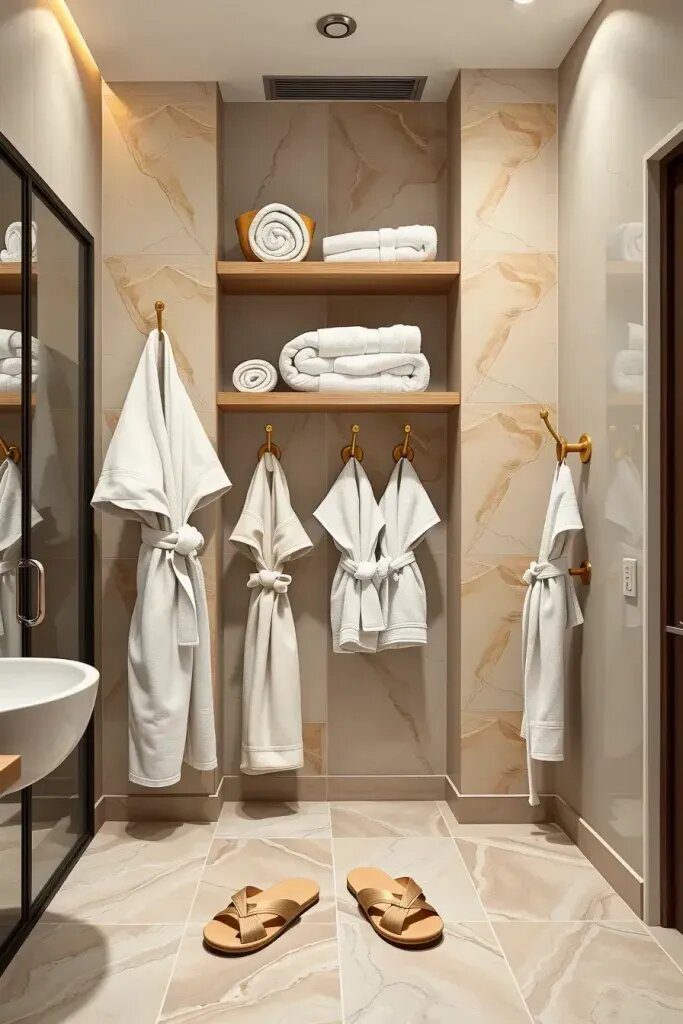 Get the Ultimate Resort Experience with Layered Plush Towels and Robes - photo 2