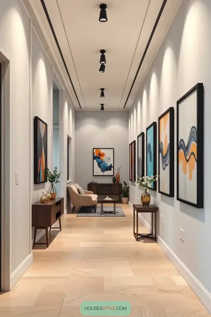Placing Artwork Well In Narrow Hallways - photo 2