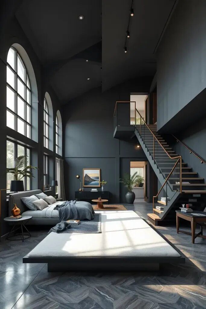 Black and White Bedroom Style Ideas