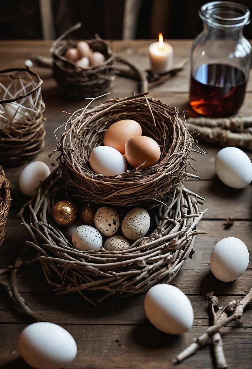 15. Easter Nest Centerpiece Ideas