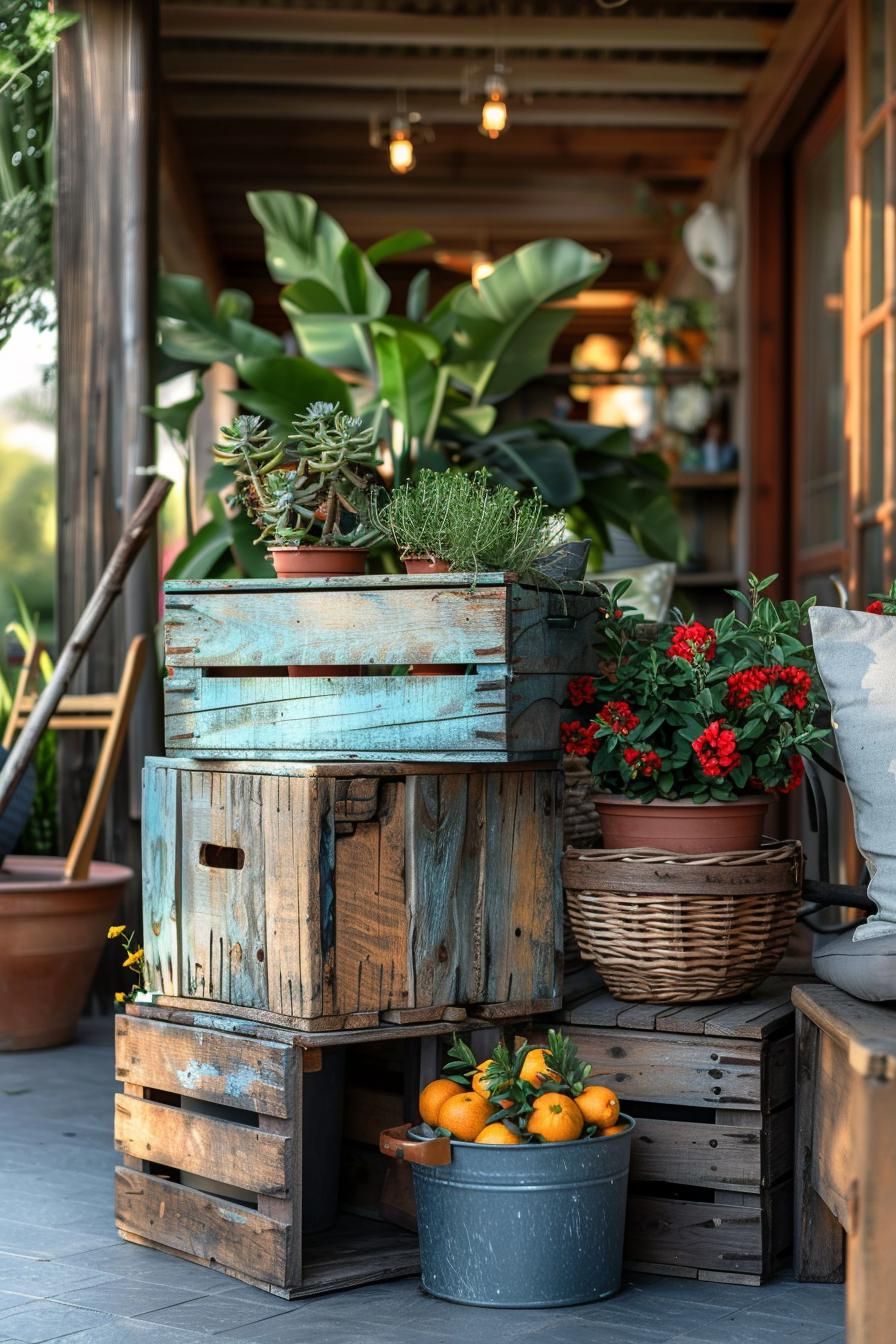 2. Repurposed Crate Storage Ideas - photo 3
