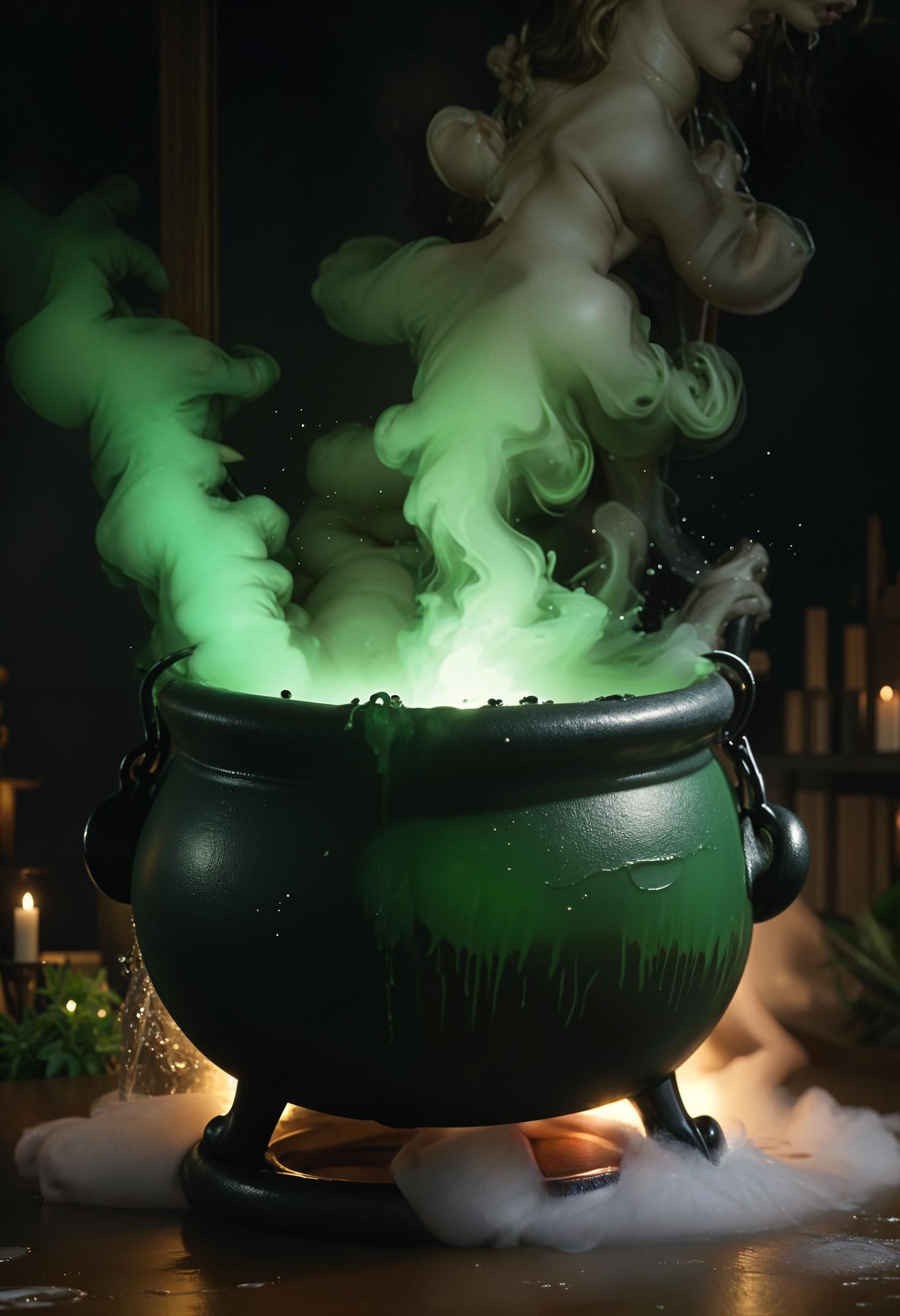 9. Spooky Cauldron with Dry Ice - photo 2
