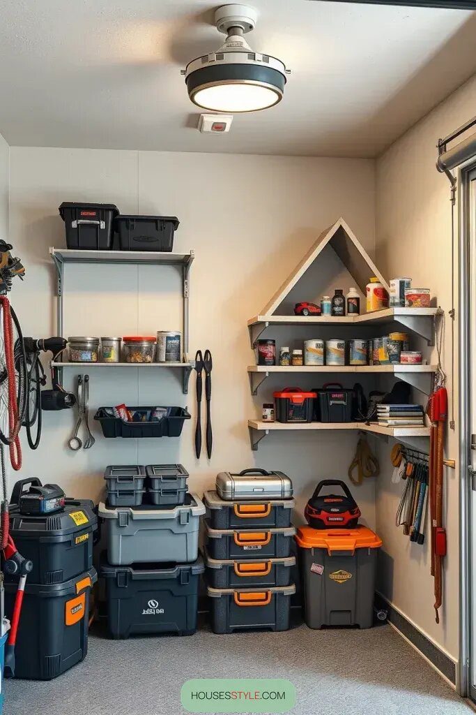 Turn Unused Corners Into Storage Nooks