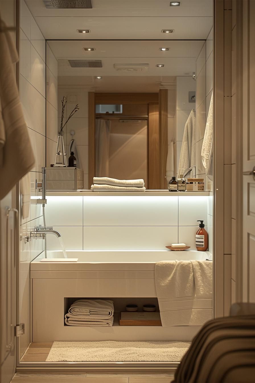 6. Hidden Bath Storage Panel - photo 2