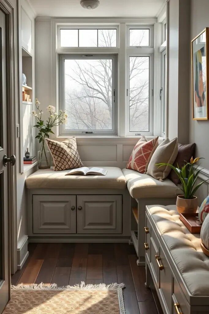 Seating With Hidden Storage Underneath - photo 2