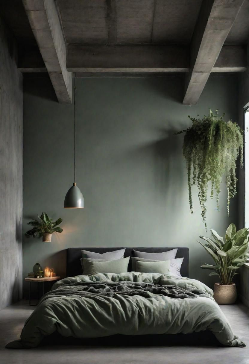 4. Industrial Loft Bedroom Style