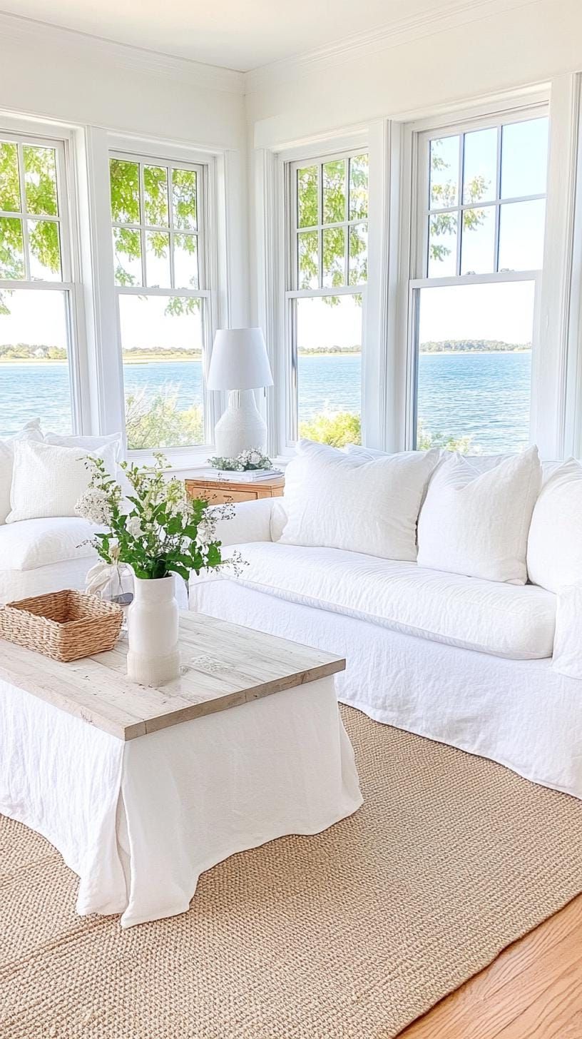 5. Light Linen Slipcovers for a Breezy Feel - photo 3