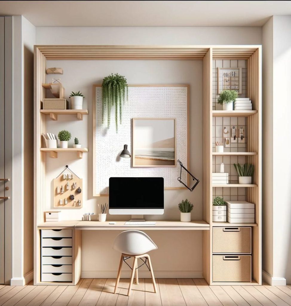 7. Home Office Layouts That Save Floor Space