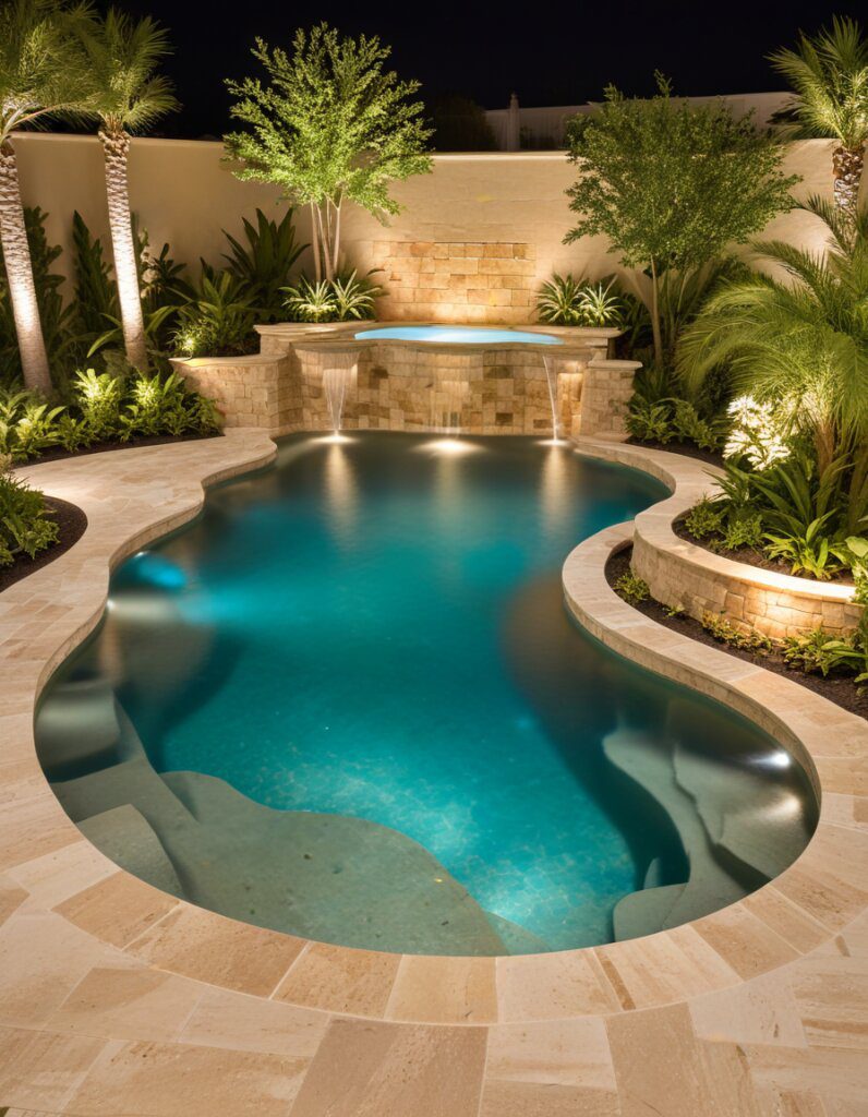 Natural Stone Accents for Pool Areas - photo 2