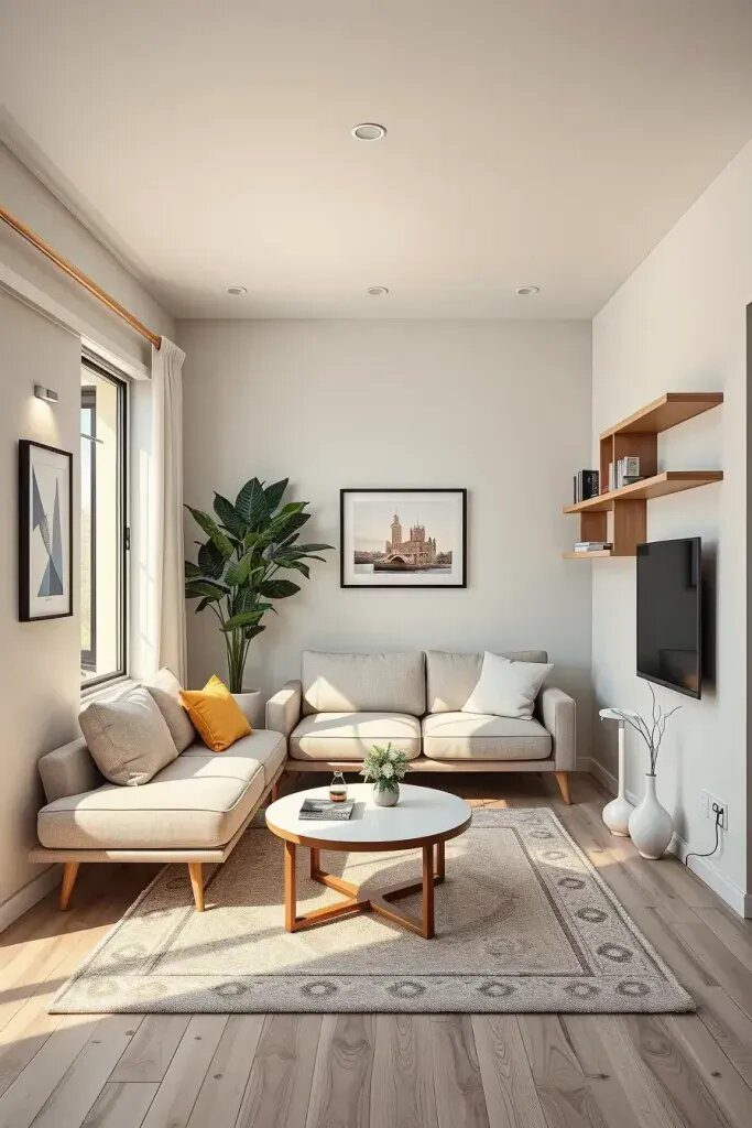 Maximize Your Cozy Minimalist Living Room Space With These Helpful Tips - photo 2