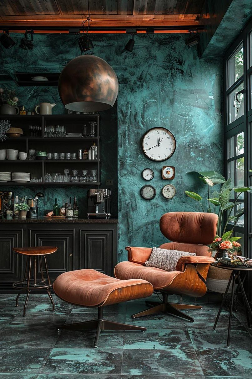 7. Warm Glow for a Moody Living Space - photo 2