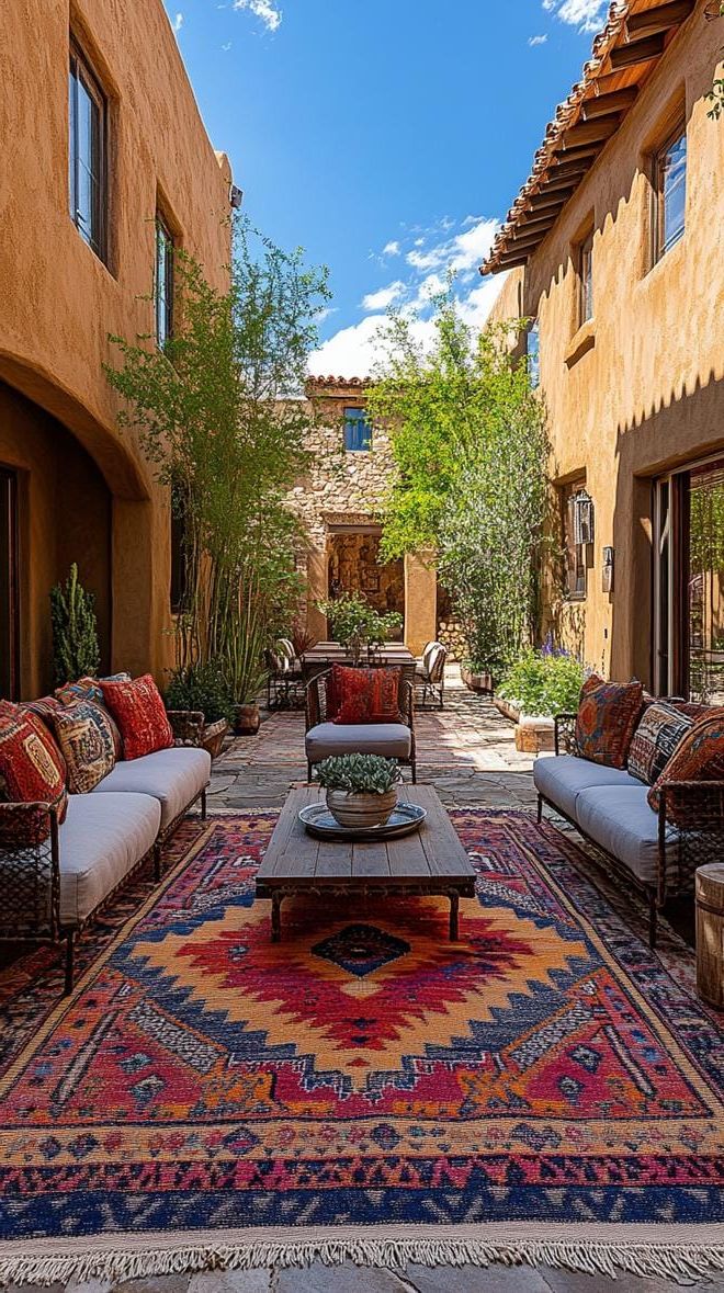 18. Southwestern Patio With Cozy Outdoor Seating - photo 4