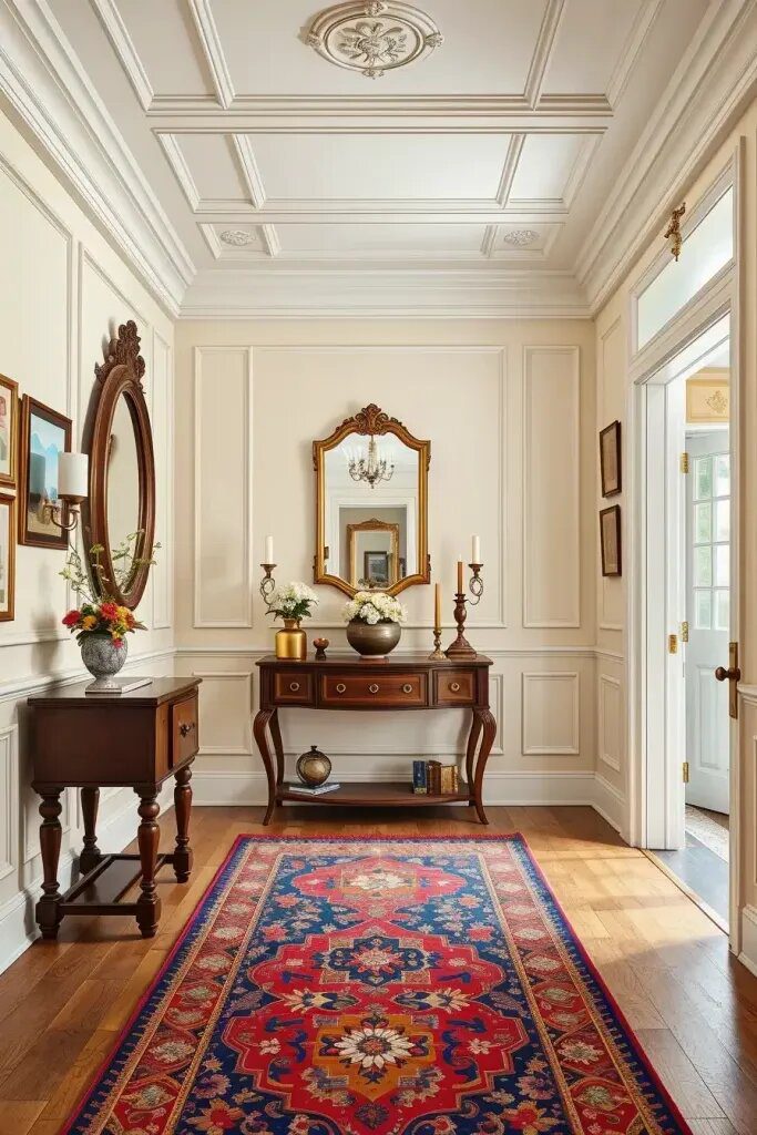 Traditional Trim for a Warm, Inviting Entryway - photo 2
