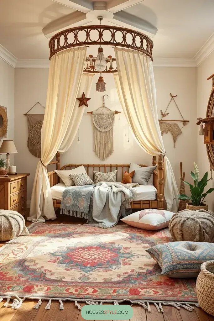 Dreamy Bohemian Bedrooms for Creative Kids - photo 2