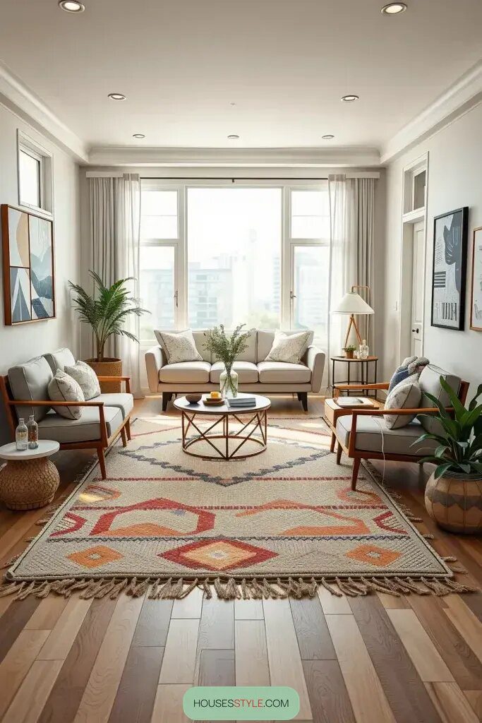 How Rugs Create Cozy Zones In A Small Living Room