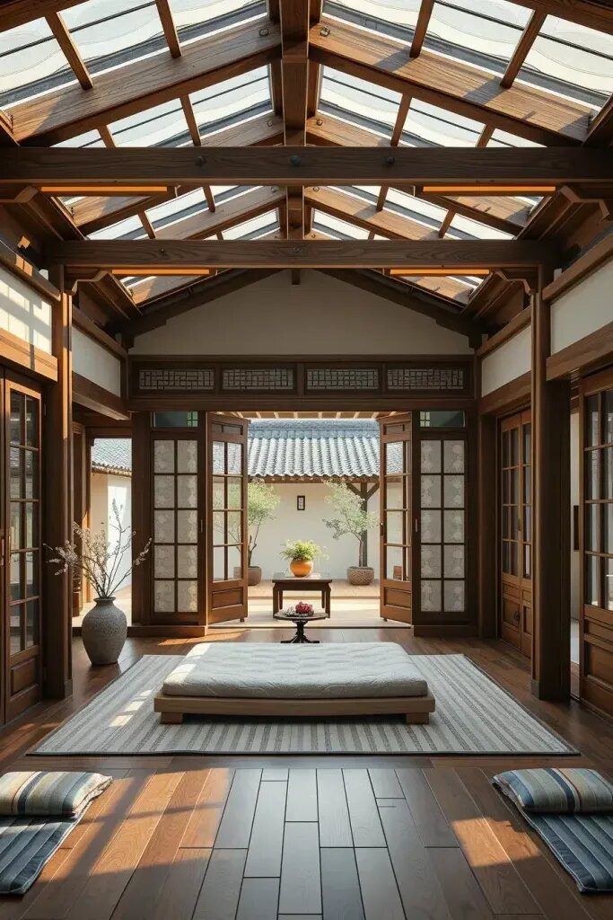 Modern Twists on Korean Hanok Design