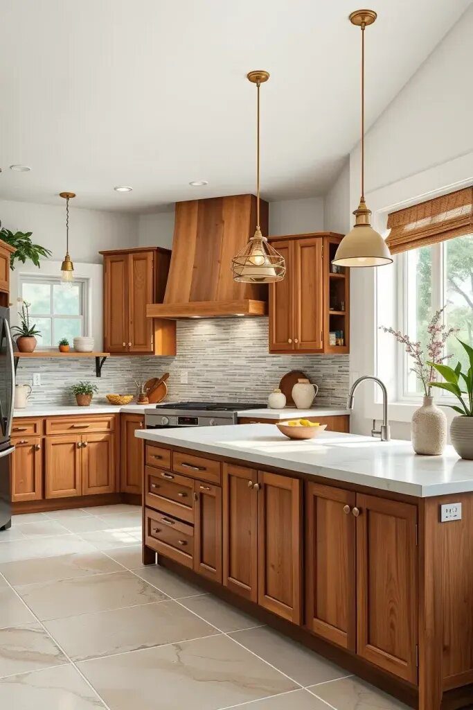 Bamboo-Style Wood Cabinets for a Natural Feel - photo 2