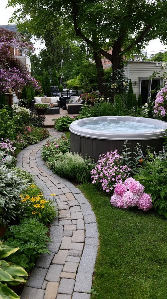 29. Come Relax in Our Hot Tub Surrounded by Beautiful Flowers and Herbs! - photo 3