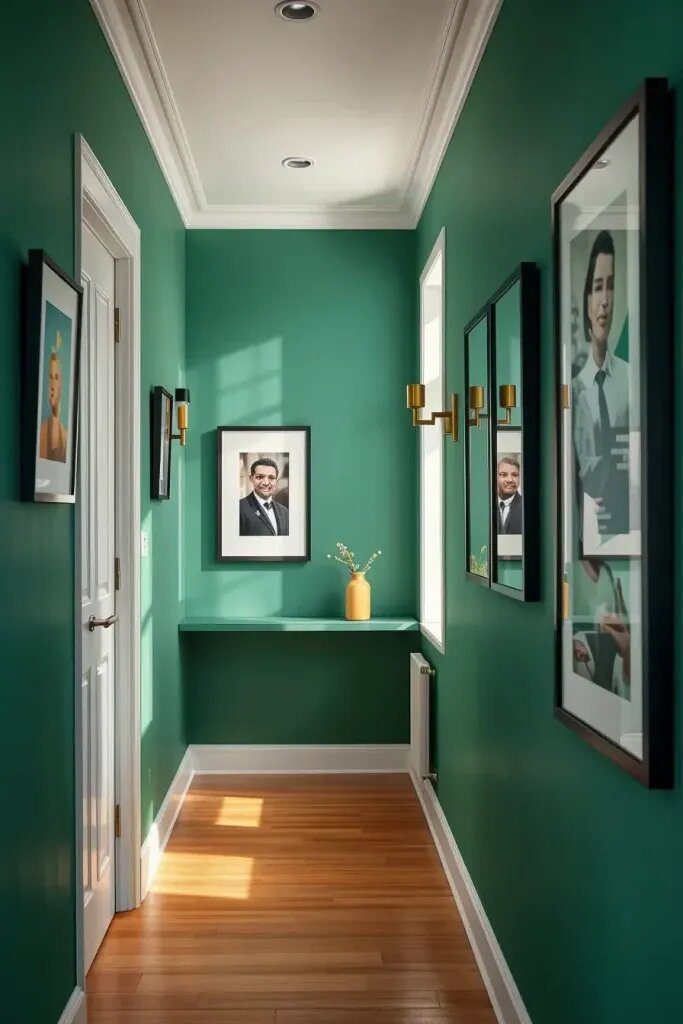 Bold Paint Choices for Standout Hallway Walls - photo 2