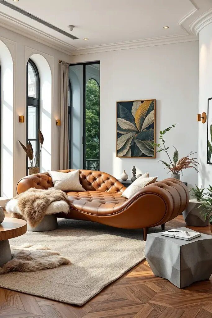 Sculptural Seating As Focal Points In Living Rooms - photo 2