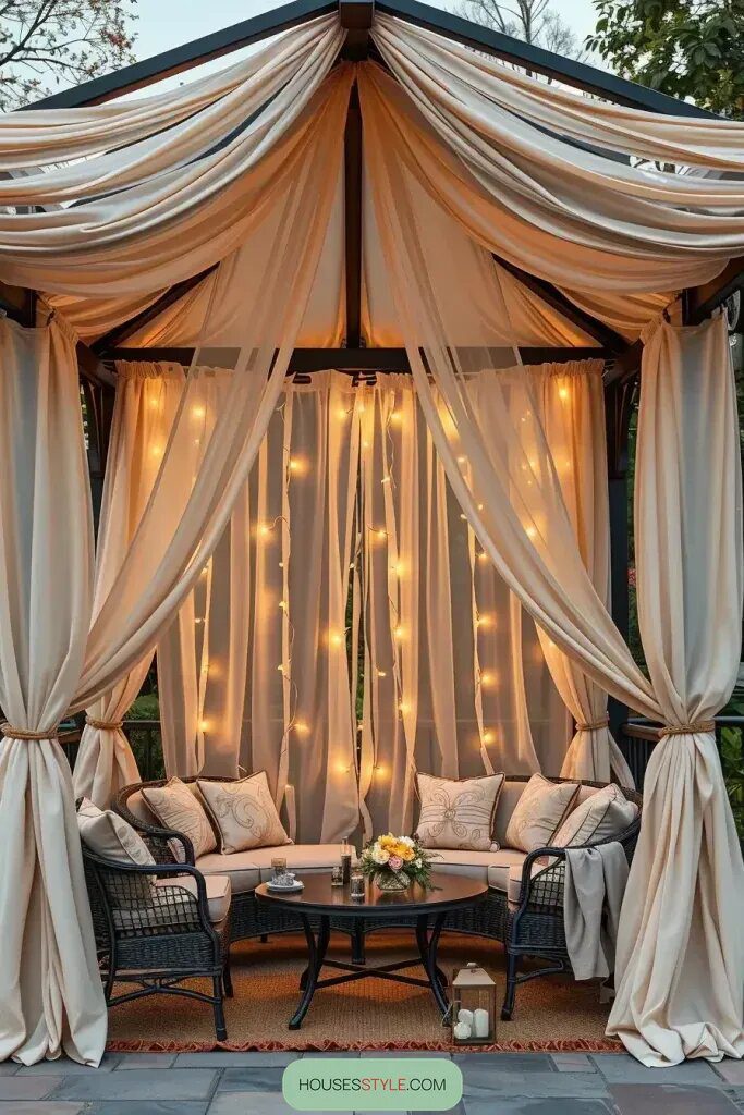 Elegant Canopy Drapes For A Soft Touch - photo 2