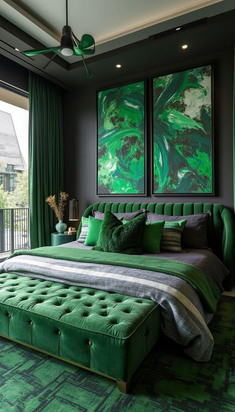 17. How to Create an Abstract Bedroom Mood