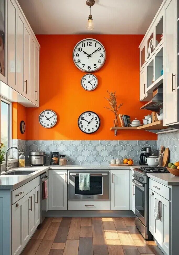 Vibrant Accent Walls for a Quirky Retro Look - photo 2