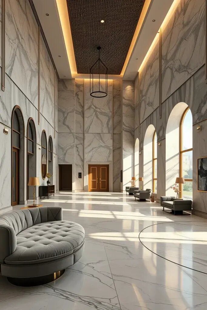 Monochrome Palettes for Modern Lobby Elegance - photo 2