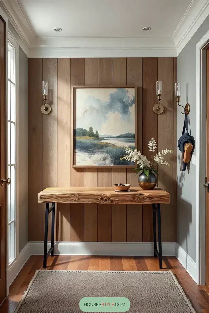 Blending Warm Wood with Cool Metal Accents - photo 2