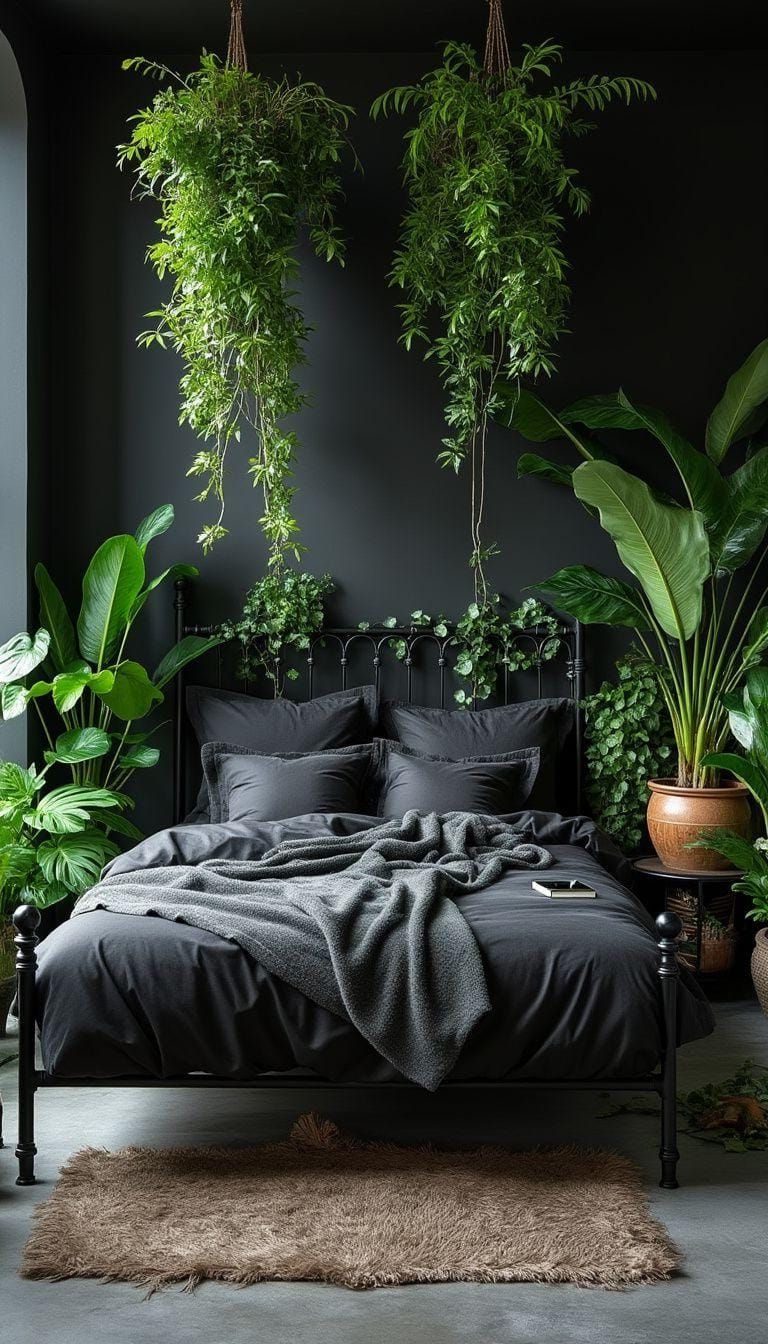 1. Urban Jungle Bedroom Retreat Idea