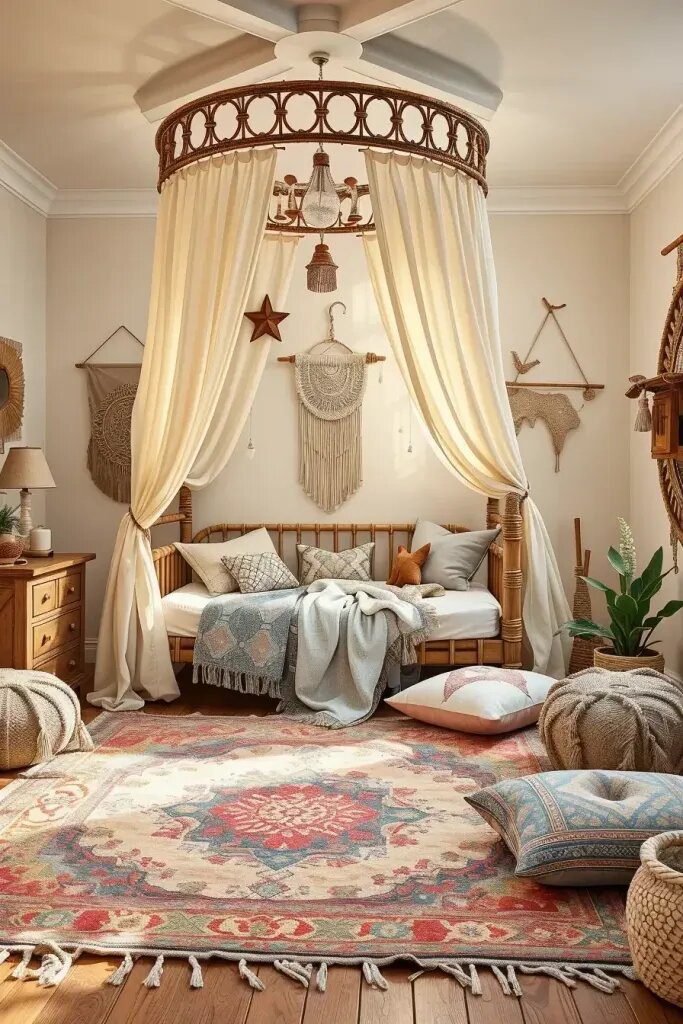 Bohemian Style Kids Bedroom Ideas - photo 2