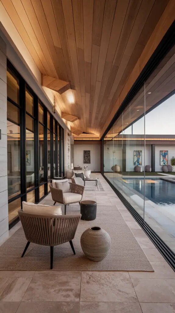 A Chic Retreat: Pool Pavilion Inspiration