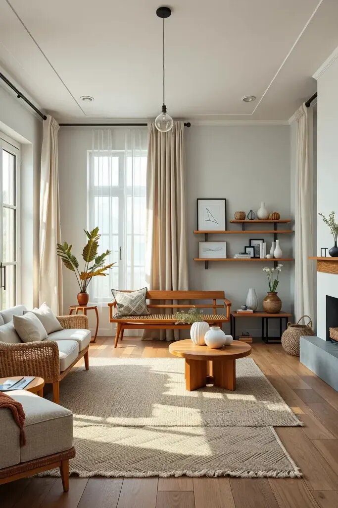 How to Balance Minimalism and Warmth in the Living Room - photo 2
