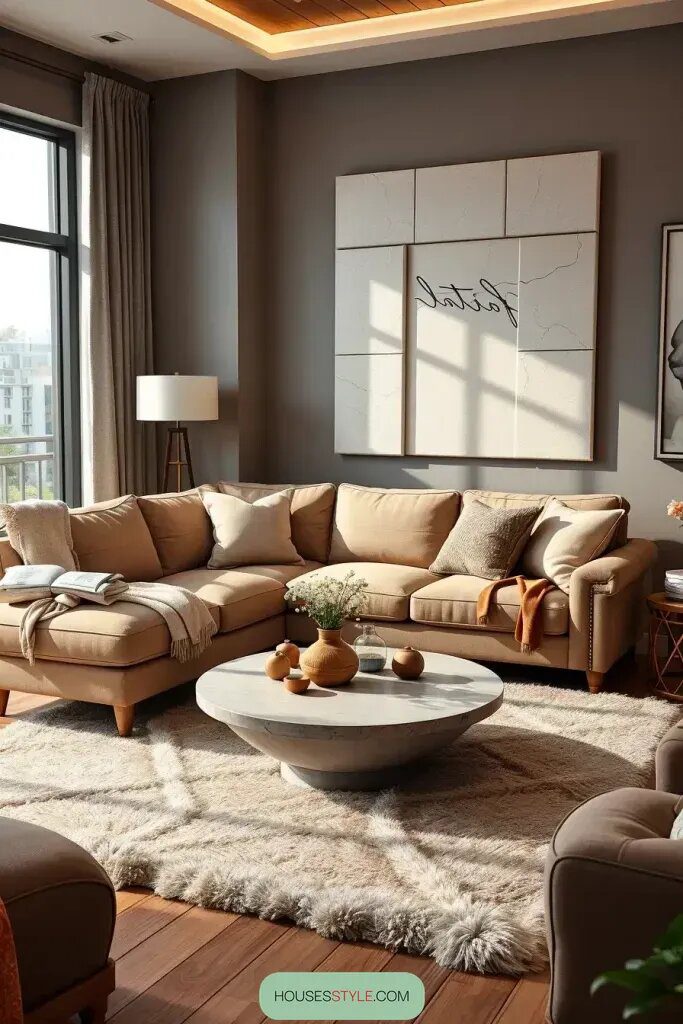 Blending Comfort With a Contemporary Look