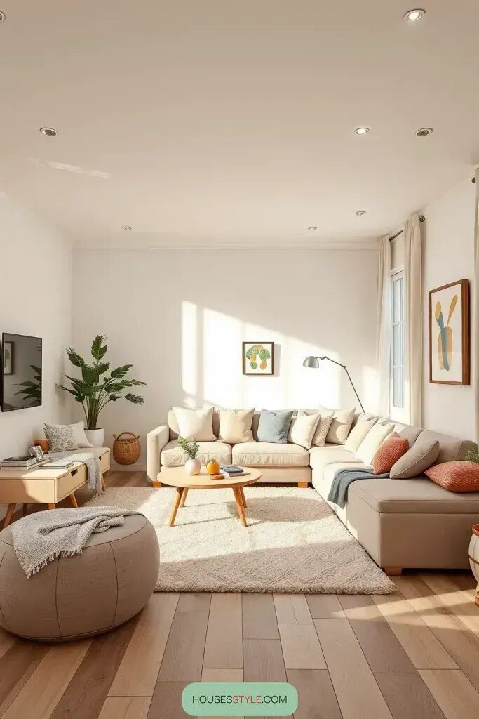 Cozy Minimalist Living Room Ideas for Families and Couples