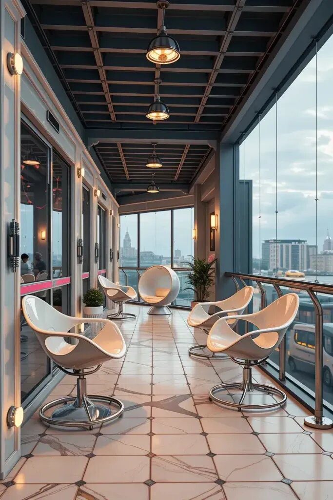Retro-Futuristic Balconies With Sci-Fi Flair - photo 2