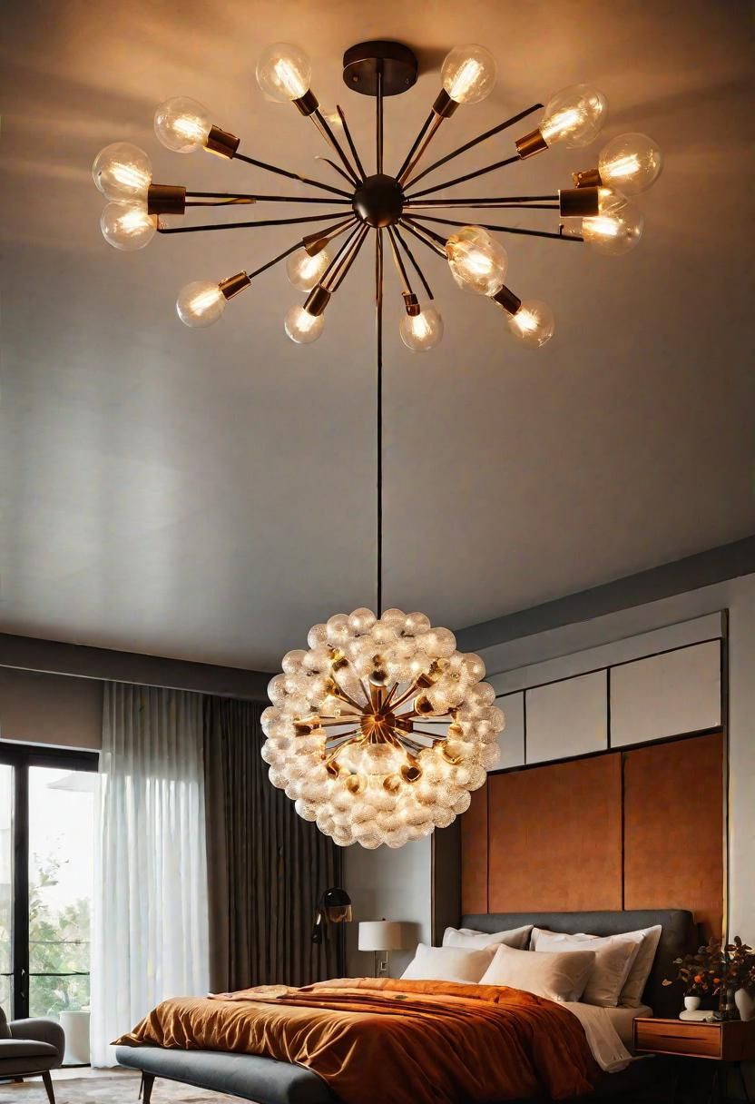 9. Sputnik Chandelier Lighting Ideas