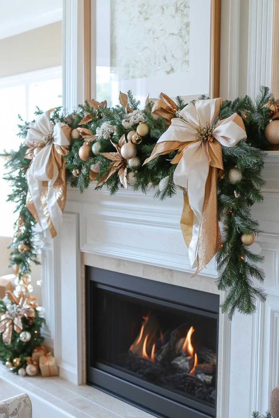 1. Elegant Christmas Mantle Styling Tips
