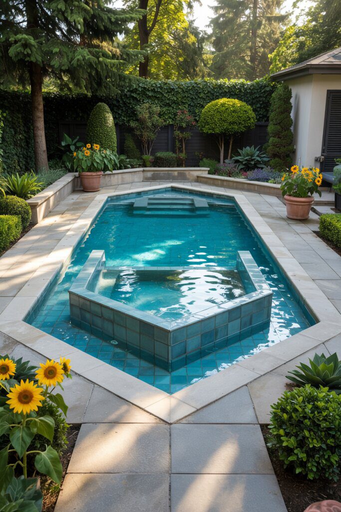 4. Sims 4-Inspired Pool Design - photo 2