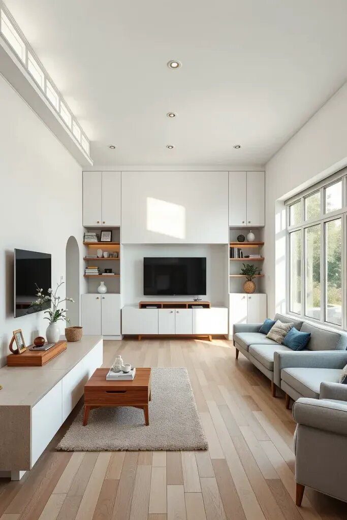 Stylistically Striking Yet Minimalist Storage Solutions