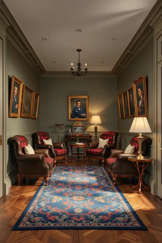 Club-Style Seating Ideas for Wide Hallways - photo 2