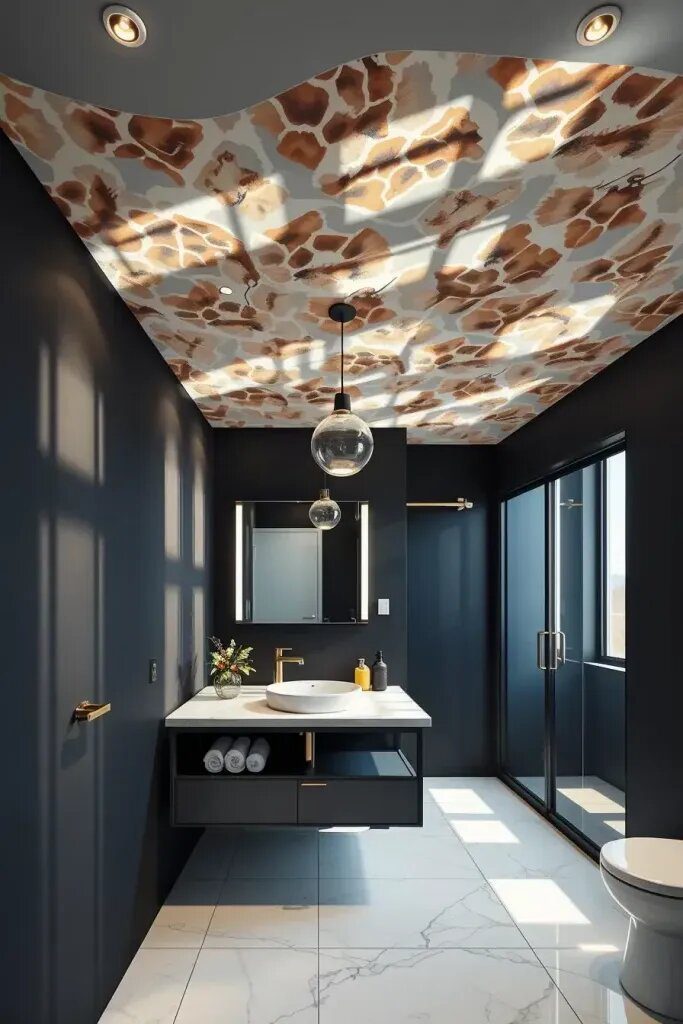 Bold Wallpaper Ideas for Your Ceiling - photo 2
