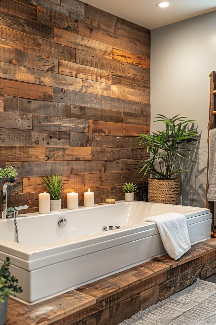 2. Eco-Friendly Rustic Wall Ideas