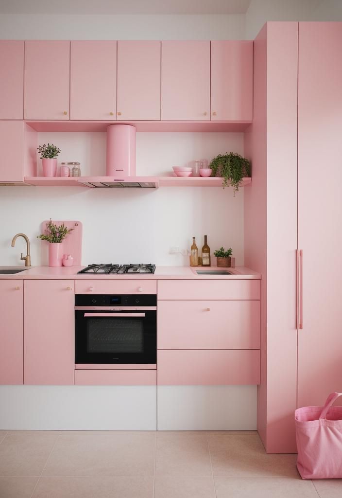 28. Eco-Friendly Storage in Pink Peony Tones